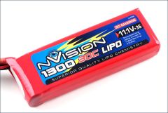 nVision LiPo 3s 11,1V 1300 20C Kyosho NVO1808