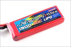 nVision LiPo 3s 11,1V 1900 20C Kyosho NVO1809