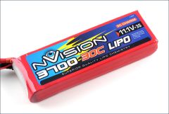 nVision LiPo 3s 11,1V 3700 20C Kyosho NVO1813