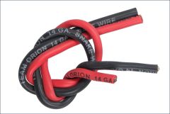 Silikonkabel Silberlitze 14 AWG, 2x200 Team Orion ORI62501