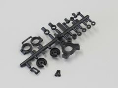 KUNSTSTOFFTEILE FUER STOSSDAEMPFER OPTIMA (SCHWARZ) Kyosho OT210BK