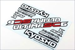 Dekorbogen Ultima SC6 Kyosho UMD-04