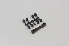 QUERLENKERAUFNAHME ALU, HINTEN, OPTION RB6 (GUN METAL) Kyosho UMW705B