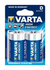 VARTA HIGH ENERGY ALKALINE D (LR20) DRY CELL (2) Kyosho V4920121412