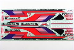 Dekorbogen Windrush Kyosho WR-11