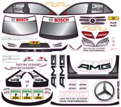 Dekorbogen S10 Blast TC Mercedes DTM AMG LRP 122032