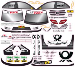 Dekorbog. S10 Blast TC Mercedes DTM Post LRP 122033