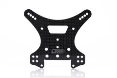 Carbon Dämpferbrücke hinten Rebel BX/Bxe LRP 124628