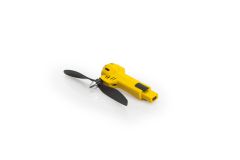 Gelber Arm mit Motor und Propeller (rechtsdrehend/cw, rote LED) - Gravit Dark Vision LRP 222899