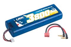 LRP LiPo Power Pack 3800 - 7.4V 30C MPS LRP 430215