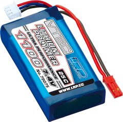 LiPo Flugakku 1100 - 25C - 7.4V LRP 79075