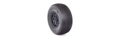 1:10 Short Course Enduro 3 breit (Super Soft) Komplettrad mit roter Einlage SC-10 4X4 LRP AK13021VRF