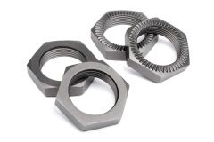 Radmutter 24mm (gunmetal/4St) hpi racing H102216