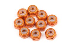 Alu Stoppmutter M3 (dünn/orange/10St) hpi racing H104120