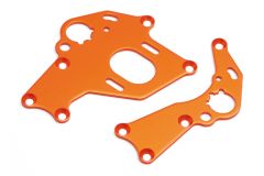 Motorhalter Set (l, r/orange/Sprint 2) hpi racing H106838