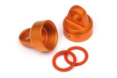 Dämpferkappe oben (Alu/orange/2St/SavXS) hpi racing H108070