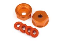 Dämpferkappe unten (Alu/orange/2S/SavXS) hpi racing H108071