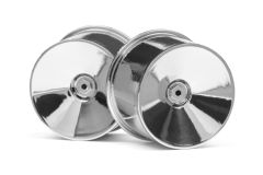 Dish Felgen Set (chrom/22x14mm/4St/Q32T) hpi racing H116020