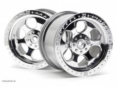 6 Speichen Felge(g-chrom/83x56mm/2S/Sav) hpi racing H3117