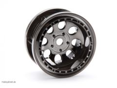 Rock 8 Bead Lock Felge schw-chrom (2St) hpi racing H3214