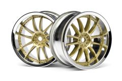 Work XSA 02C Felge 26mm (chrom,gold/3mm) hpi racing H3297