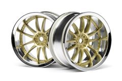 Work XSA 02C Felge 26mm (chrom,gold/6mm) hpi racing H3298