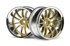 Work XSA 02C Felge 26mm (chrom,gold/9mm) hpi racing H3299