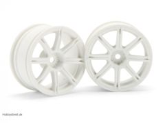 Work Emotion XC8 Felge 26mm weiss (3mm) hpi racing H3303