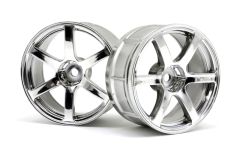 LP29 Felge Yokohama AVS T6 (chrom/2St) hpi racing H33465