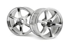 LP32 Felge Yokoh. AVS T6 chrom(32mm/2St) hpi racing H33466