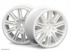 10-Speichen Motorsport Felge 26mm(weiss) hpi racing H3770