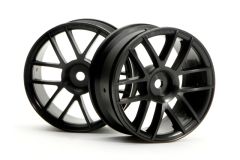 6-Speichen Split Felge 26mm (schwarz) hpi racing H3796