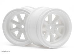 Vintage 8-Speichen Felge 31mm(weiss/0mm) hpi racing H3810