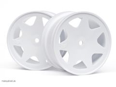 Ultra 7 Felgen weiss 35mm (2S/Brama 10B) hpi racing H3863