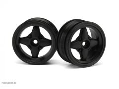 MX60 4-Sp Felge schwarz (0mmOffset/2St) hpi racing H3901