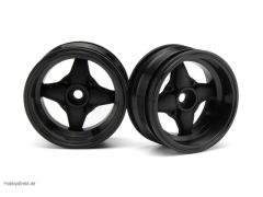 MX60 4-Sp Felge schwarz (6mmOffset/2St) hpi racing H3911