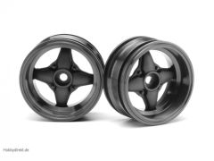 MX60 4-Sp Felge gunmetal (6mmOffset/2St) hpi racing H3914