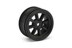 MX60 8-Sp Felge schwarz (0mmOffset/2St) hpi racing H3931