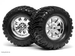 Super Mudders Reifen auf Ringz Felgen hpi racing H4726