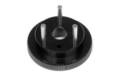 Schwungscheibe (3 Pins/hart-schwarz/D8) hpi racing H67525