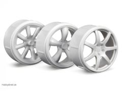 Felgen Set Type 2 weiss (Micro) hpi racing H73460