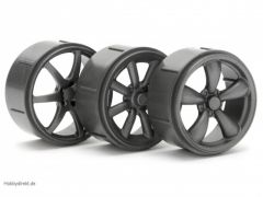 Felgen Set Type 2 dunkelgrau (Micro) hpi racing H73464