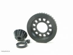 Kegelrad Set (39Z/16Z/Spacer/Pro4) hpi racing H73501