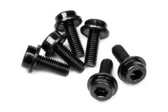 Innensechskantschraube mit Flansch M3x8mm (6St) hpi racing H94453