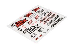 HB 12X Logo Aufkleber hpi racing HB66269