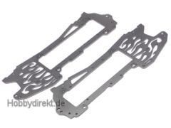 Alu.Chassis Set (7075/Gunmetal/E-Zilla) hpi racing HB66330