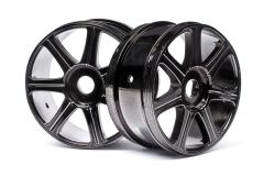 HB Edge Felgen (schwarz-chrom/2St) hpi racing HB67768