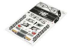 D8T Karosserie/Spoiler Aufkleber hpi racing HB67828