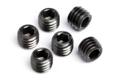 Madenschraube M5x4mm schwarz (6St) hpi racing HZ740