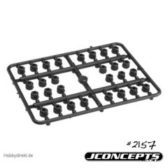 JConcepts - 3mm Plastikmutter - 28 St. LRP J2157